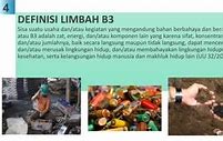 Limbah B3 Adalah Limbah Yang Mengandung Zat Zat Berikut